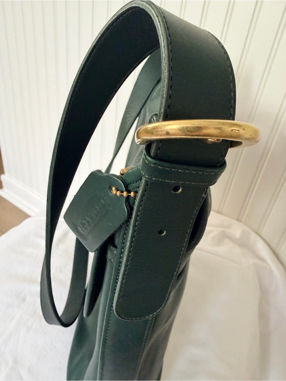 Vintage 90’s Coach, Whitney Bag (rare- green) - Picture 4 of 7